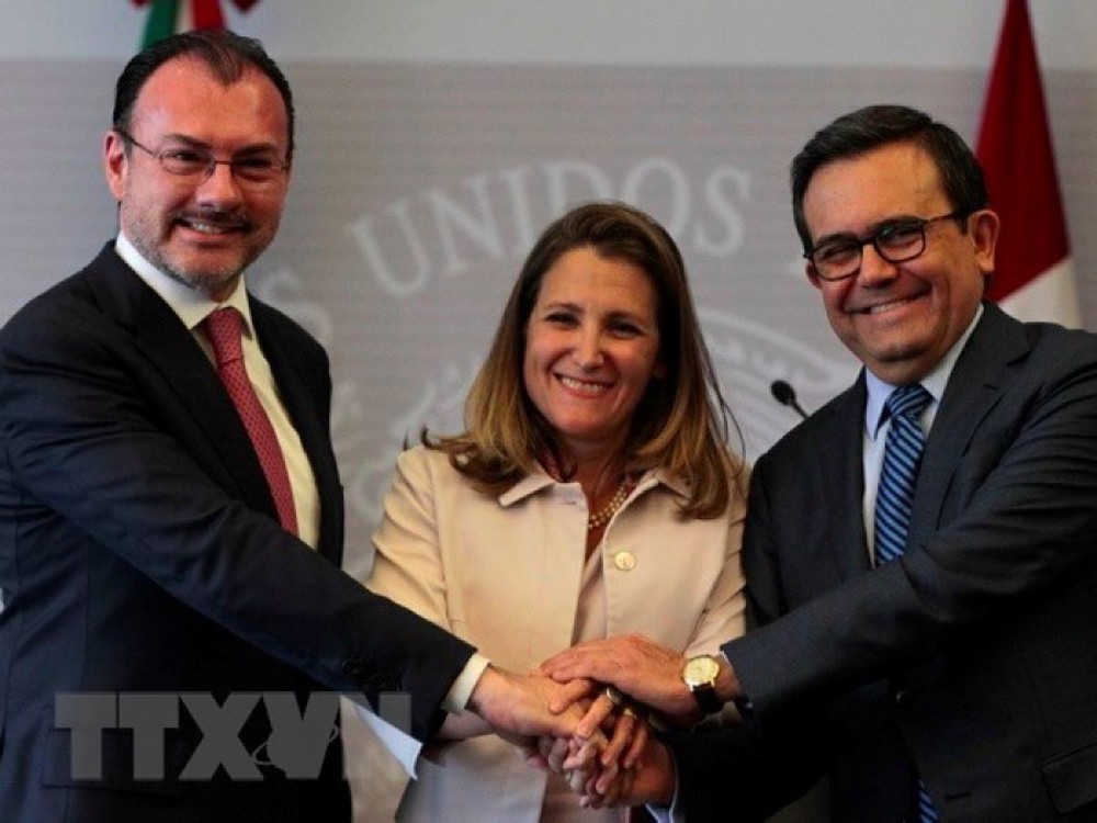 Mexico, Mỹ và Canada nối lại đàm phán Hiệp định NAFTA