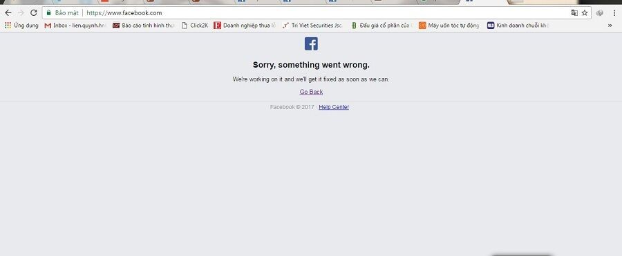 Facebook không thể truy cập trong hơn 20 phút