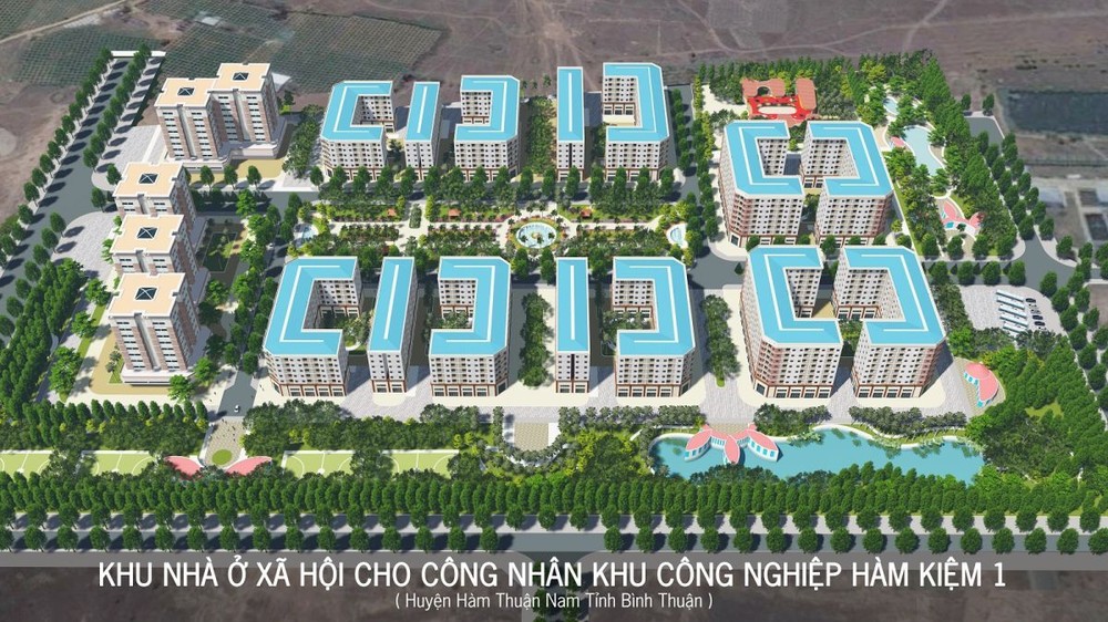 Dự án Nhà ở xã hội Hàm Kiệm I được tỉnh Bình Thuận chấp nhận đầu tư