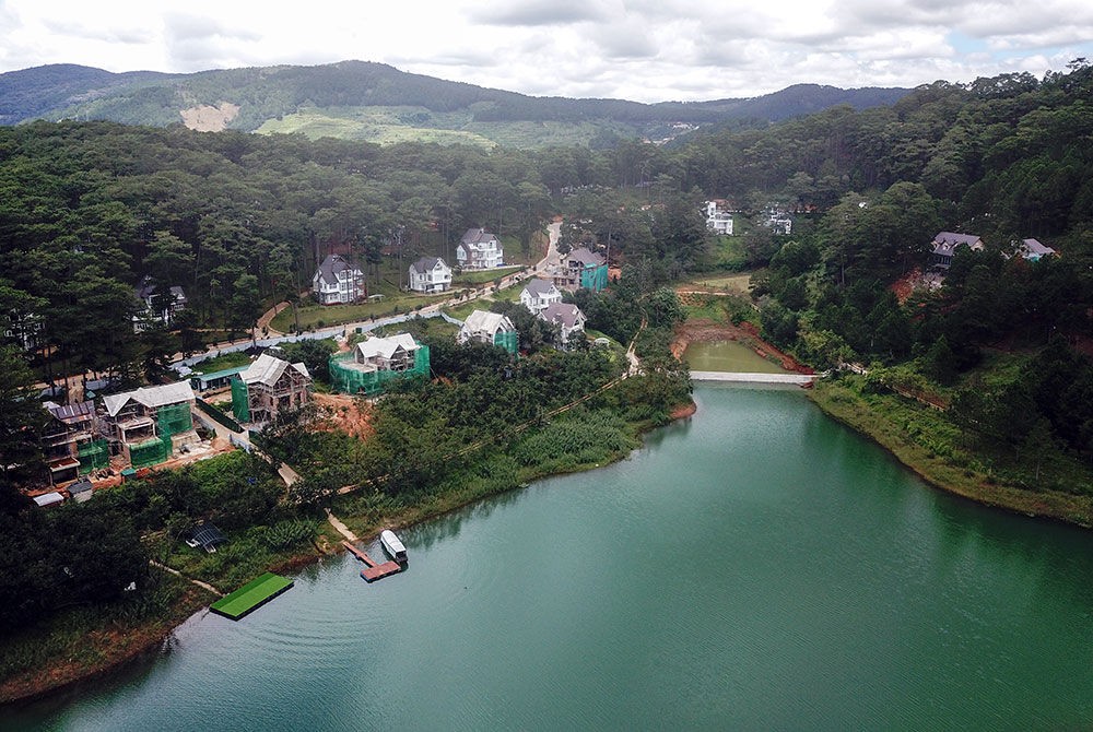 Cần xử lý dứt điểm vi phạm về xây dựng trong Khu Du lịch Hồ Tuyền Lâm