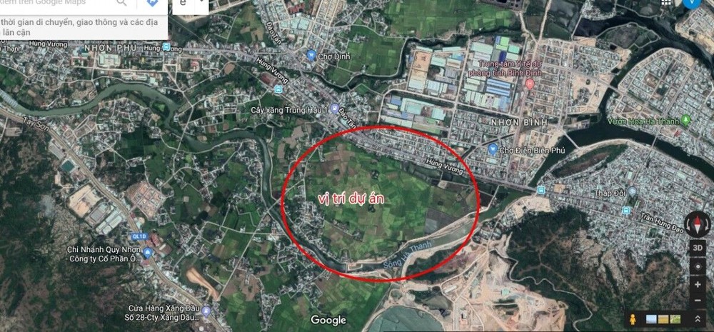 Bình Định gọi nhà đầu tư mới cho dự án KĐT Nam đường Hùng Vương