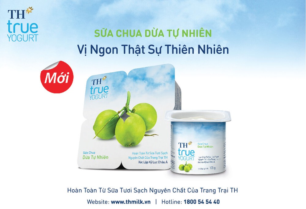 Thưởng thức vị ngon đặc biệt của sữa chua dừa tự nhiên đầu tiên ở Việt Nam