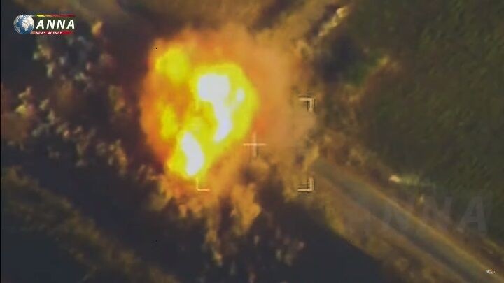 Syria: Video không quân Nga truy đuổi khủng bố ở miền bắc Hama