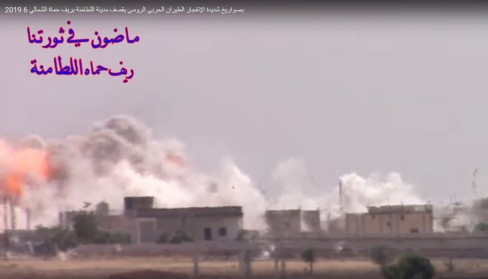 Không quân Nga- Syria không kích dữ dội Hama – Idlib