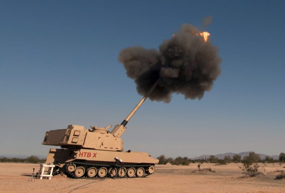 Mỹ phát triển pháo tự hành tầm xa bắn đạn phản lực