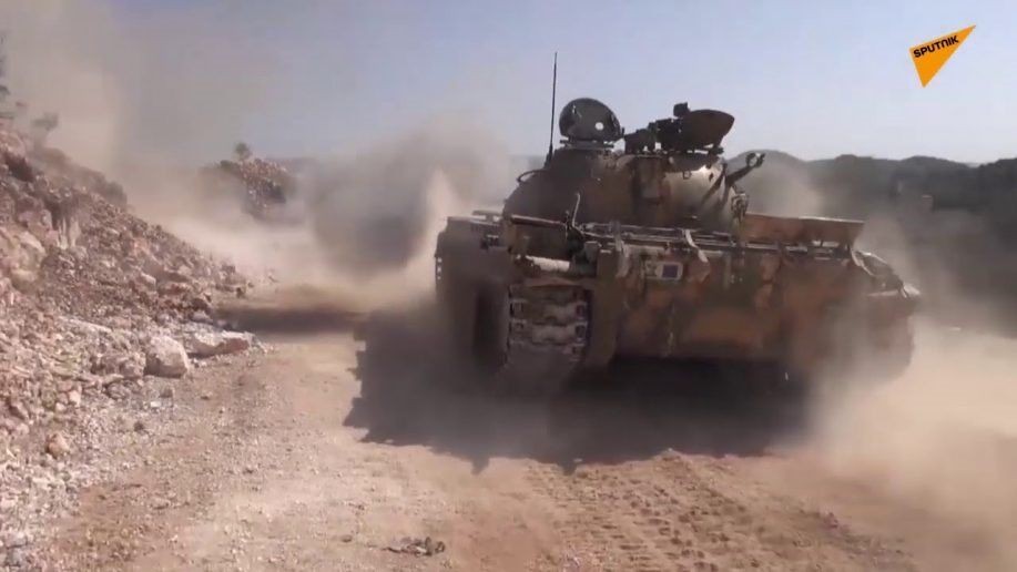 Syria: Sư đoàn cơ giới số 4 bắt đầu công phá thị trấn Kabani, đông bắc Latakia