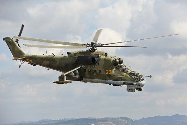 Video cận cảnh chiến thuật “vòng quay lửa” của Mi-24P Nga diệt khủng bố ở Syria