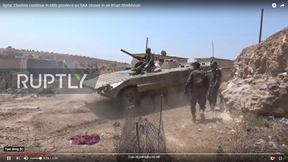 Syria: Cuộc chiến giành giật thành phố Khan Sheikhoun tại Idlib đã bắt đầu