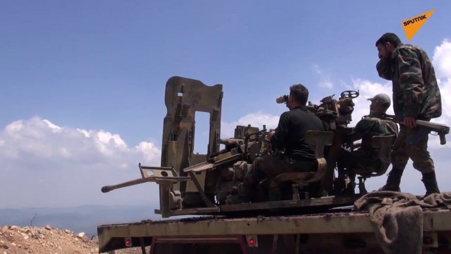 Syria: Video sư đoàn cơ giới số 4 vây lấn thị trấn Kabani