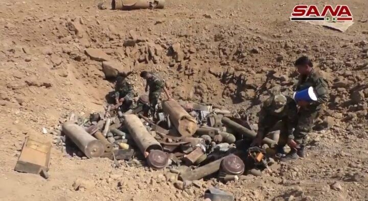 Quân đội Syria phát hiện hầm ngầm vũ khí của khủng bố ở miền bắc Hama
