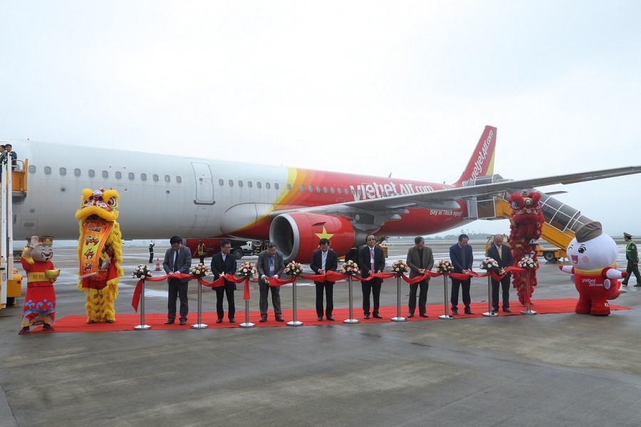 Vietjet Air khai trương đường bay Vân Đồn - Thành phố Hồ Chí Minh