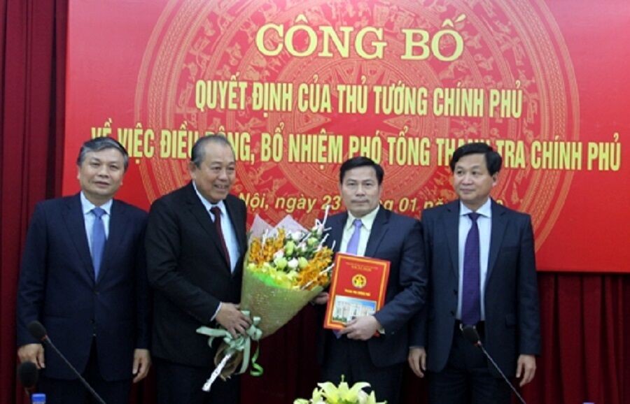 Phó Bí thư Tỉnh ủy Quảng Ngãi nhận chức Phó Tổng Thanh tra Chính phủ