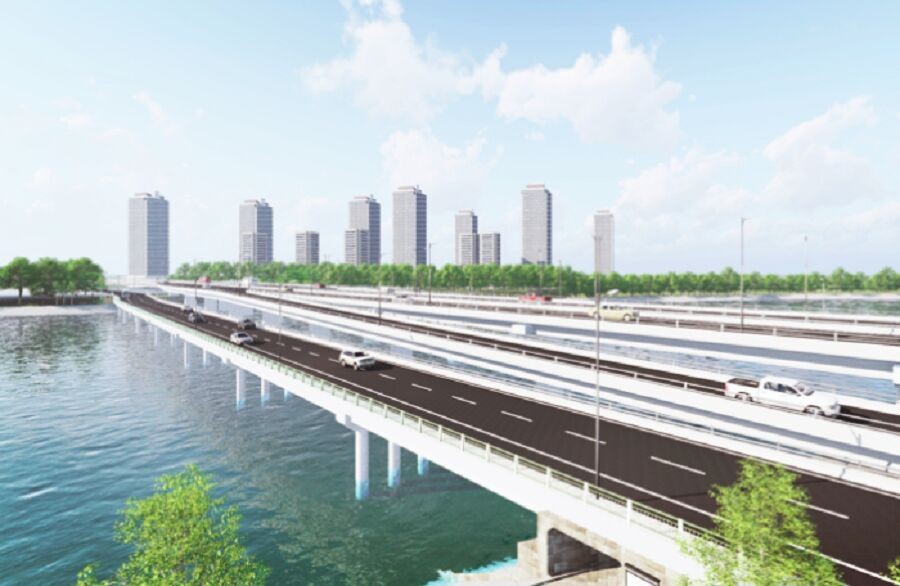 Hà Nội xây hai cầu qua hồ Linh Đàm với tổng mức đầu tư gần 340 tỷ đồng