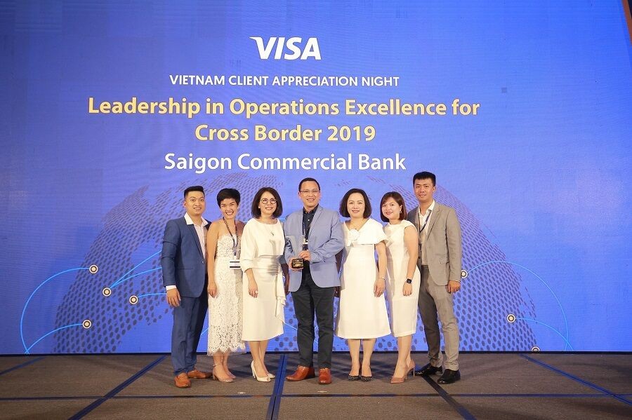 SCB tiếp tục đoạt giải thưởng về hoạt động vận hành giao dịch thẻ tại nước ngoài