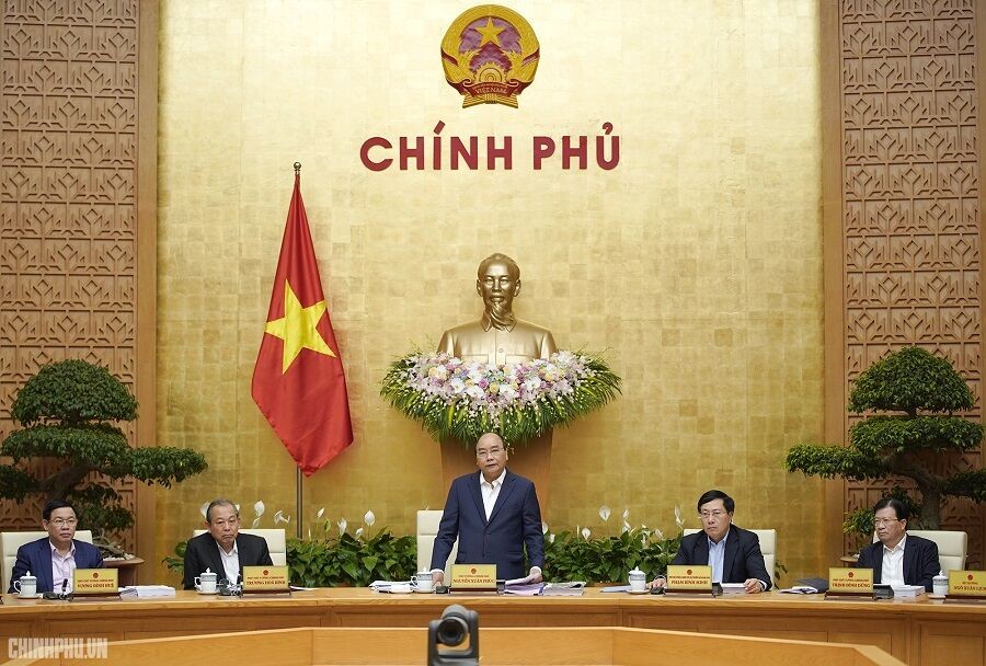 Thủ tướng chủ trì phiên họp Chính phủ thường kỳ tháng 4/2019