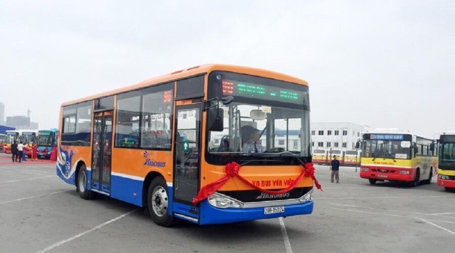 Hà Nội: Mở tuyến xe buýt chất lượng cao Hà Đông - sân bay Nội Bài