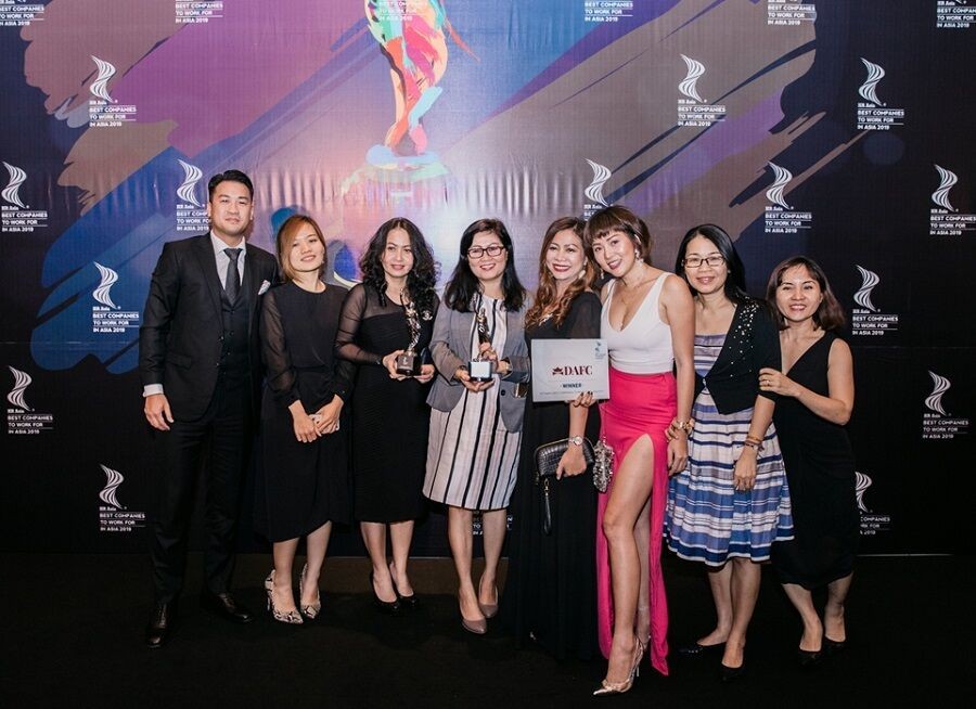 IPPG và Công ty DAFC vinh dự nhận giải HR Asia 2019