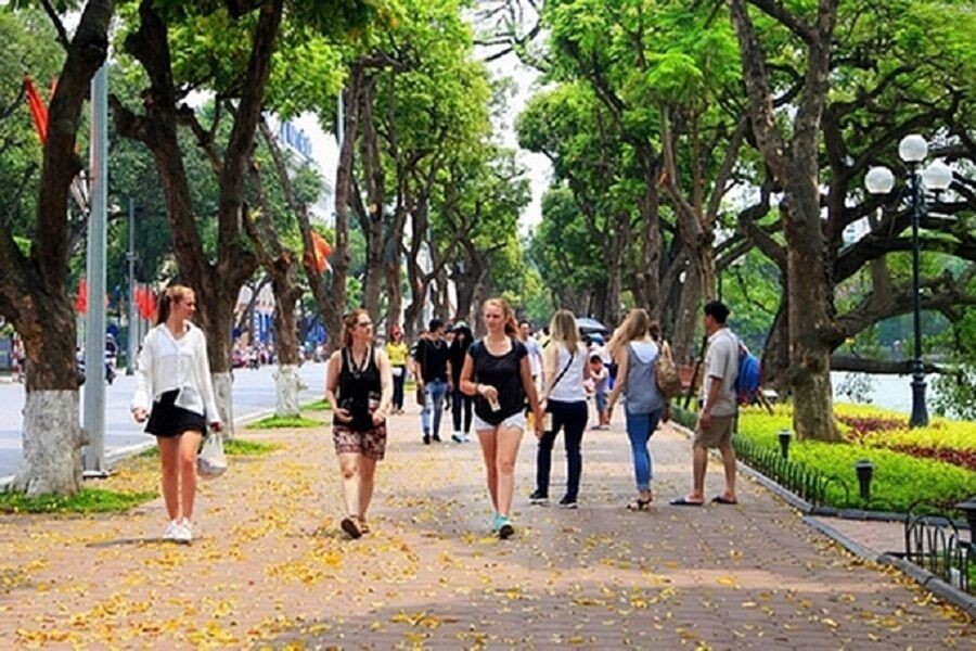 Lượng khách du lịch đến Hà Nội tăng 9,5% so với cùng kỳ