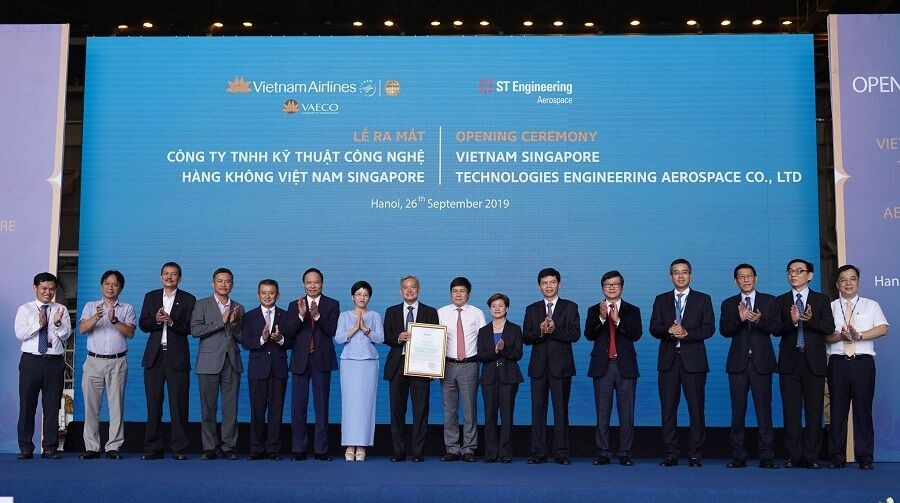 Chính thức ra mắt Công ty Công nghệ hàng không Việt Nam Singapore