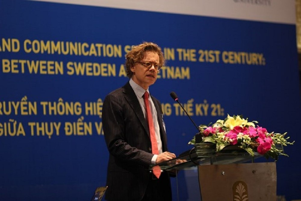 Đại sứ Thụy Điển chúc mừng U23 Việt Nam