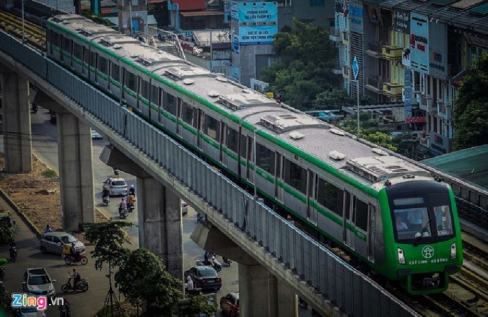 Năm 2030, Hà Nội sẽ xây dựng 3 tuyến tàu điện một ray
