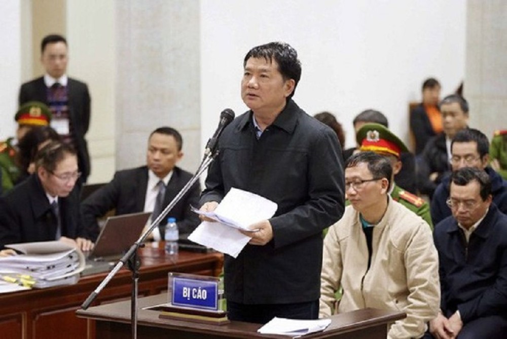 Ông Đinh La Thăng tiếp tục hầu tòa vào ngày 19/3