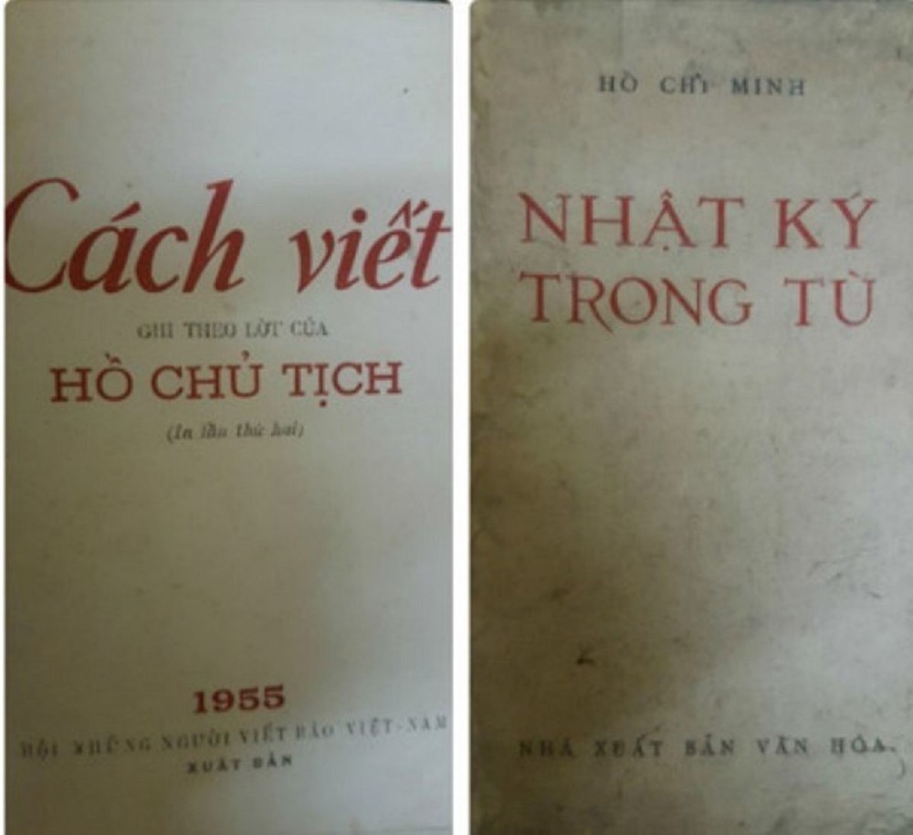 Không gian sách về Chủ tịch Hồ Chí Minh tại Hội chợ sách cũ Hà Nội