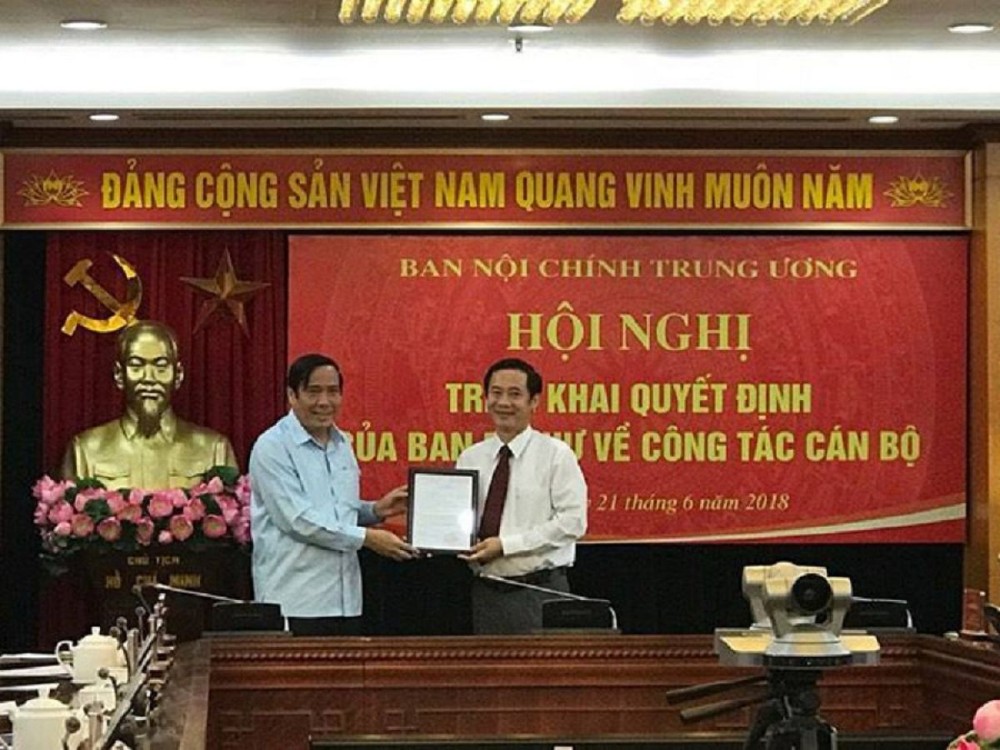 Ông Nguyễn Thái Học được bổ nhiệm làm Phó Ban Nội chính TƯ