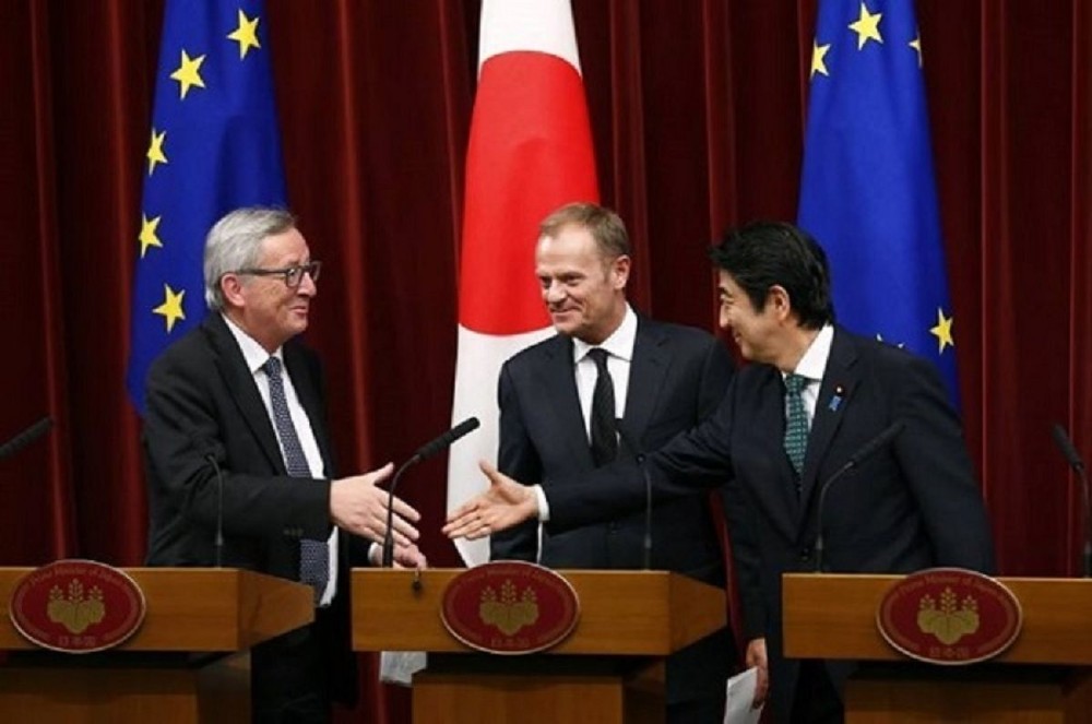 Nhật Bản và EU chuẩn bị ký kết hiệp định thương mại tự do