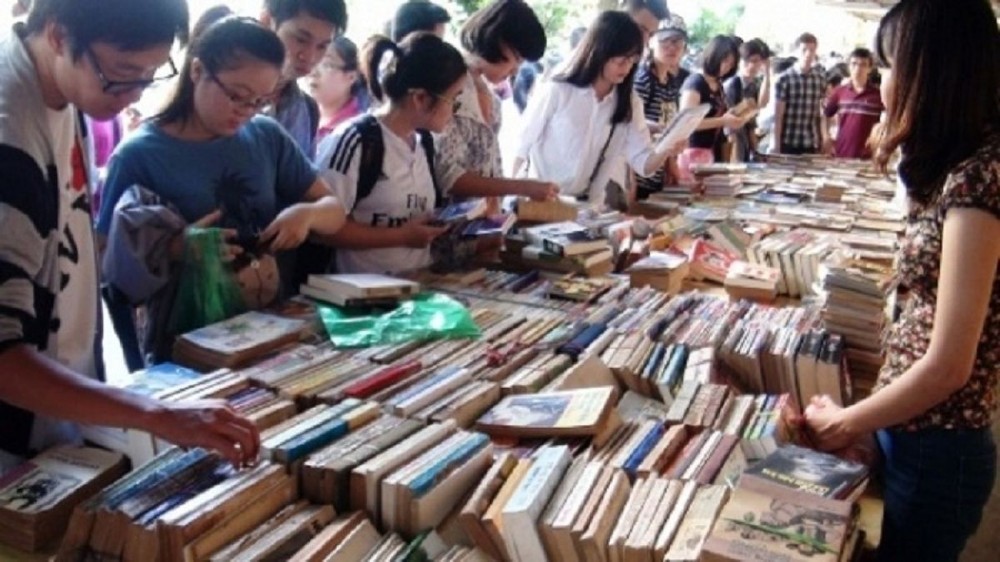 Hội chợ sách cũ Hà Nội tháng 8 sẽ bắt đầu từ ngày mai