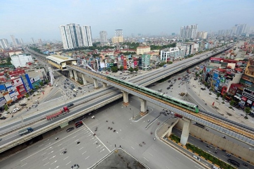Chạy thử toàn tuyến đường sắt đô thị Cát Linh - Hà Đông