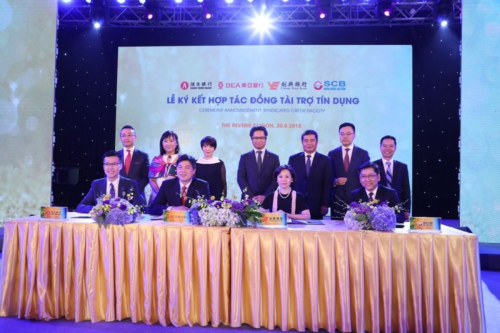 Ngân hàng Sài Gòn (SCB) ký kết hợp tác đồng tài trợ tín dụng với 3 ngân hàng Hồng Kông