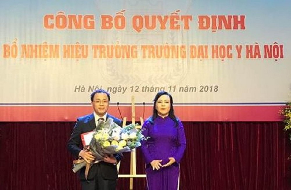 Bộ Y tế bổ nhiệm Hiệu trưởng Trường Đại học Y Hà Nội