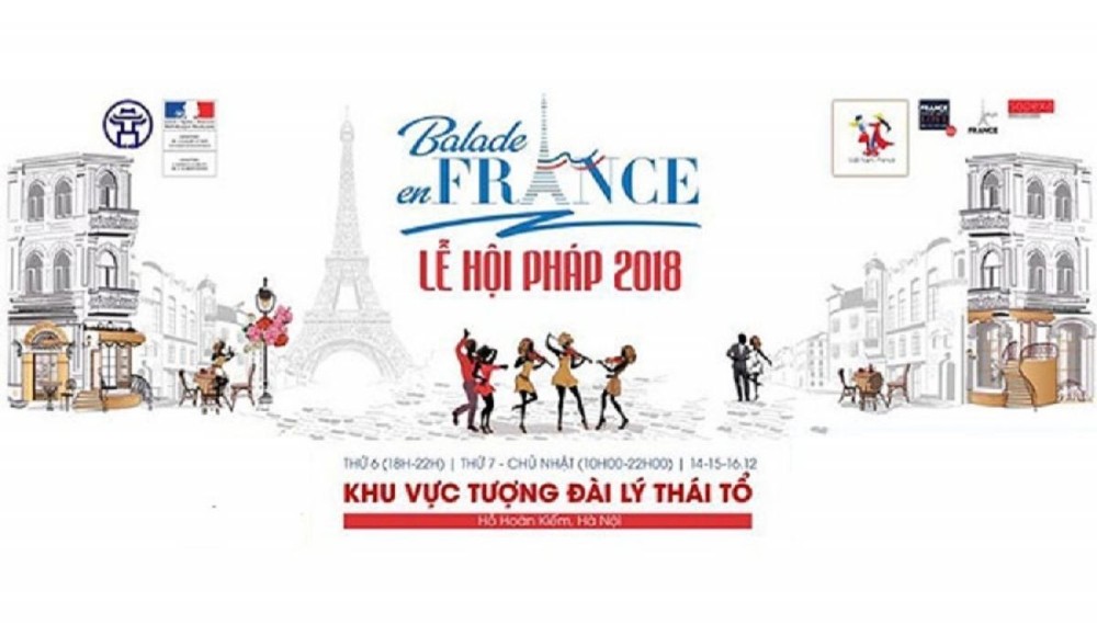 Lễ hội ẩm thực Pháp “Balade en France” lần đầu tiên được tổ chức tại Hà Nội