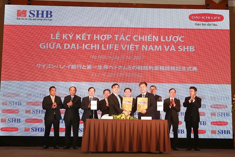 SHB hợp tác chiến lược dài hạn với Dai-ichi Life Việt Nam