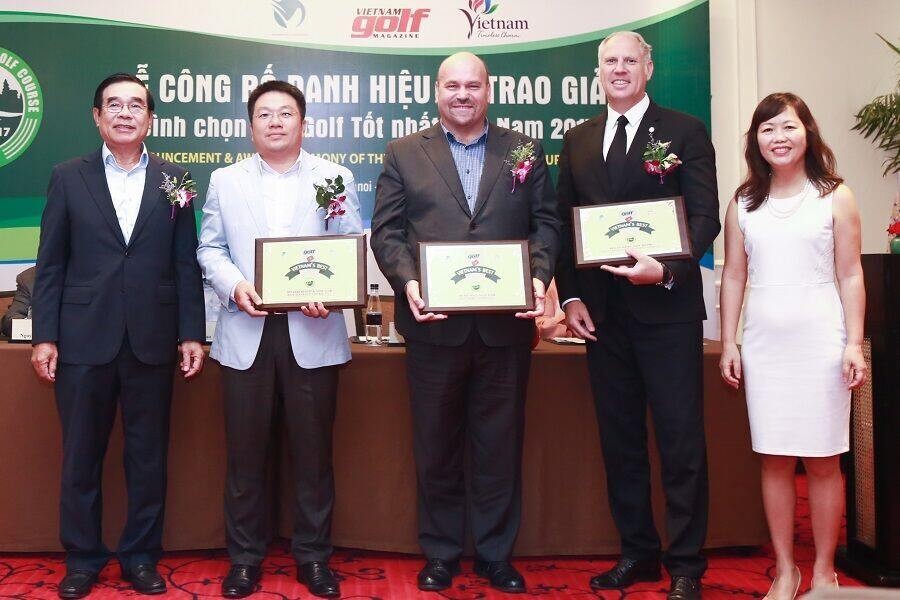 BRG Golf được vinh danh trong giải thưởng uy tín của tạp chí Gôn Việt Nam năm 2017