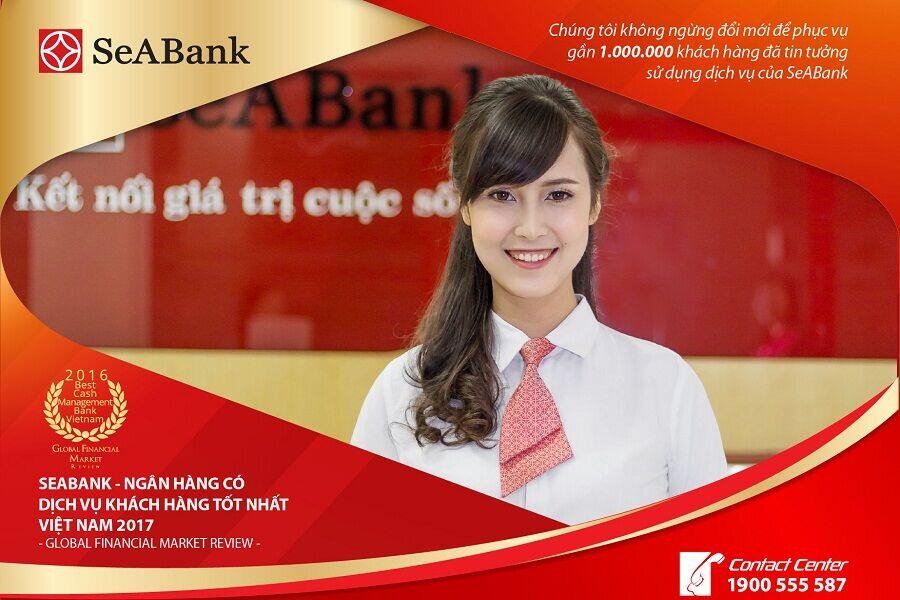 SeABank đạt giải thưởng quốc tế “ Dịch vụ khách hàng tốt nhất Việt Nam 2017”