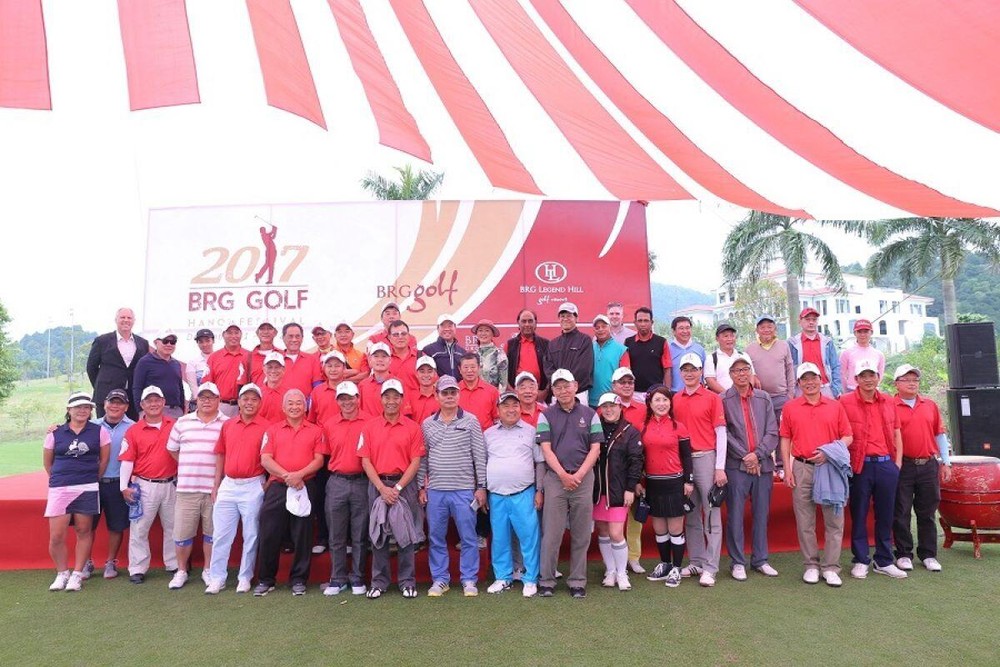 Khai mạc ngày hội gôn truyền thống 2017 BRG Golf Hà Nội Festival