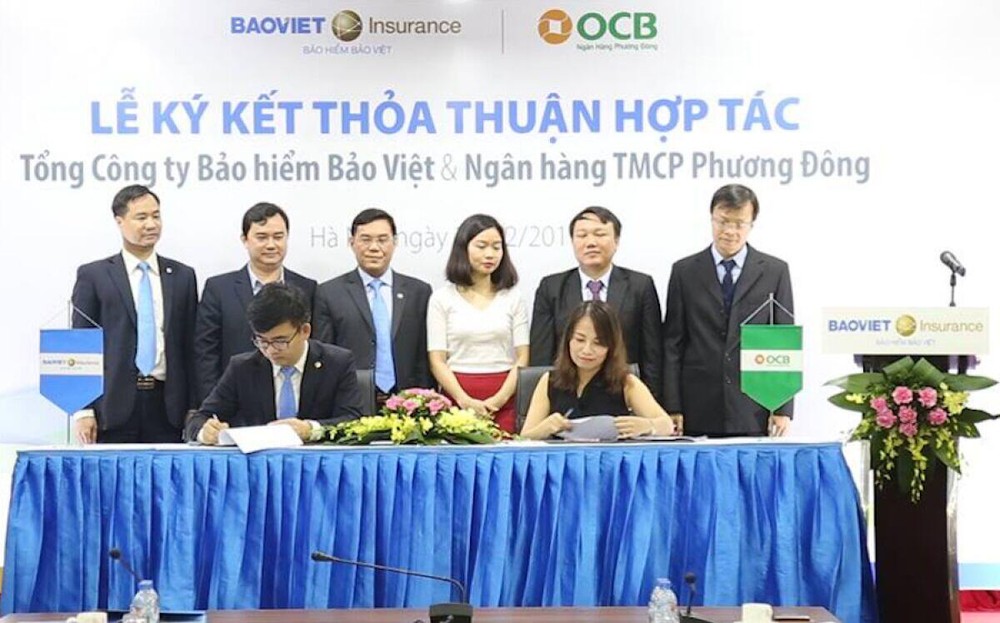 Bảo hiểm Bảo Việt ký hợp tác với Ngân hàng Phương Đông