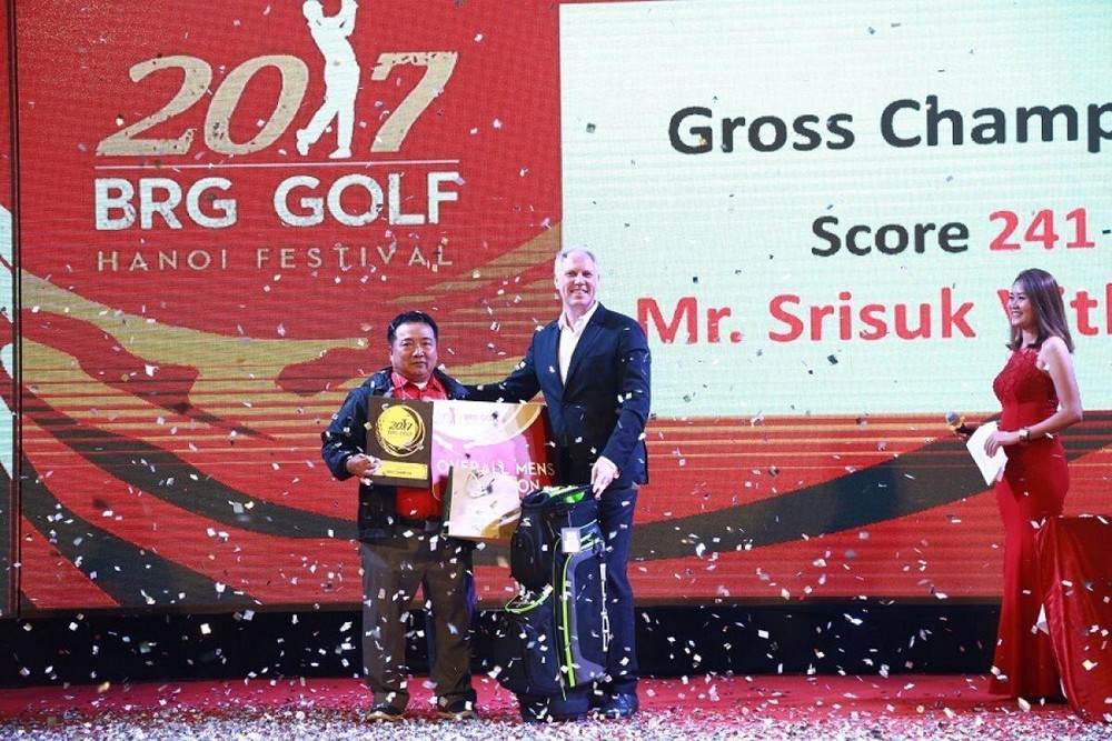 Giải gôn truyền thống 2017 BRG Golf Hà Nội Festival kết thúc thành công