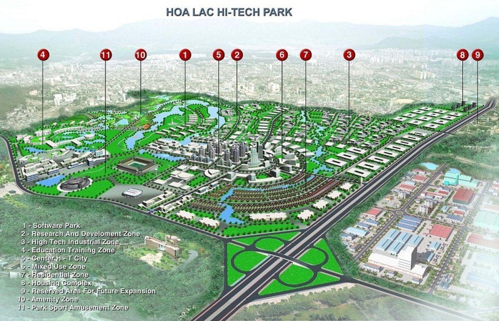 Hà Nội sẽ xây “siêu đô thị” ở Hòa Lạc