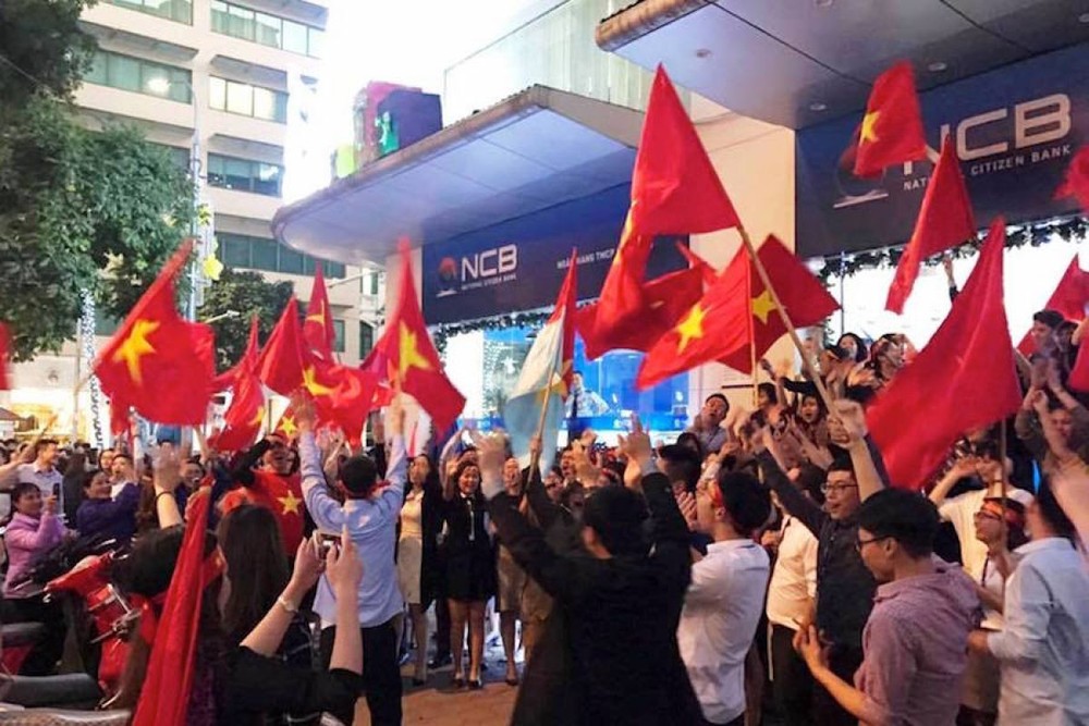 Ngân hàng Quốc Dân thưởng nóng cho U23 Việt Nam 200 triệu đồng