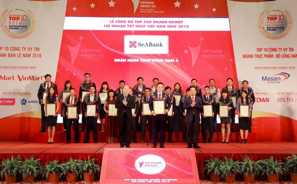 SeABank vào nhóm 90 doanh nghiệp tư nhân lợi nhuận tốt nhất Việt Nam