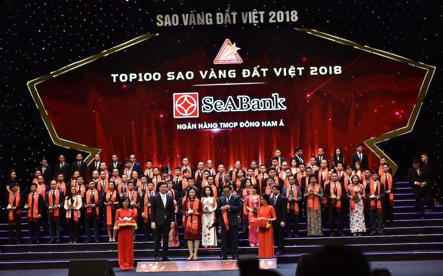 SeAbank nhận giải thưởng Sao Vàng Đất Việt 2018