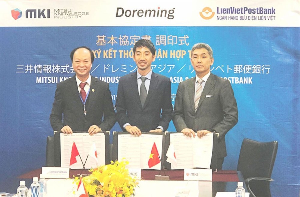 LienvietPostBank ký thoả thuận hợp tác với các đối tác Nhật Bản