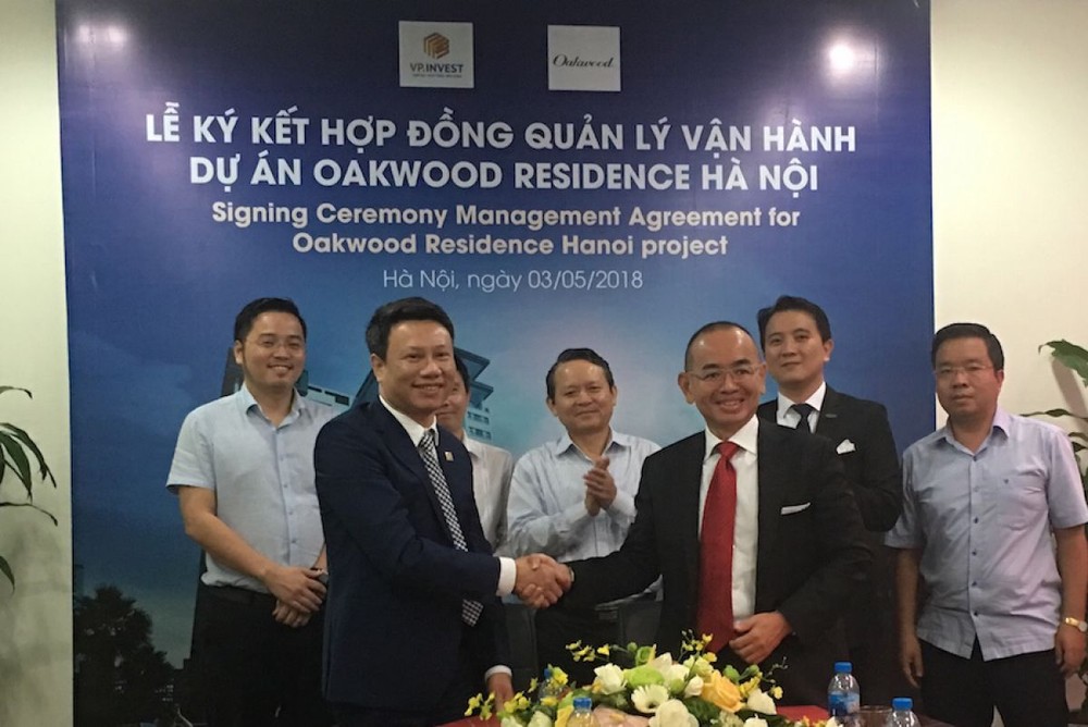 Văn Phú – Invest “bắt tay” với nhà cung cấp dịch vụ căn hộ lớn nhất thế giới