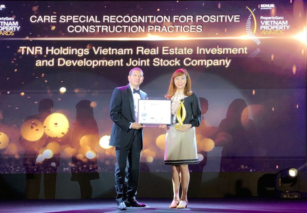 TNR Holdings Việt Nam đạt 2 giải thưởng tại PropertyGuru Vietnam Property Awards 2018