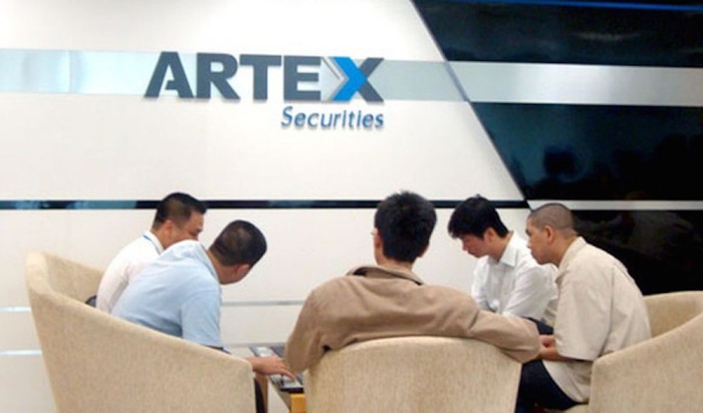 Ngày 20/7 Chứng khoán Artex chốt quyền mua 108 triệu cổ phiếu