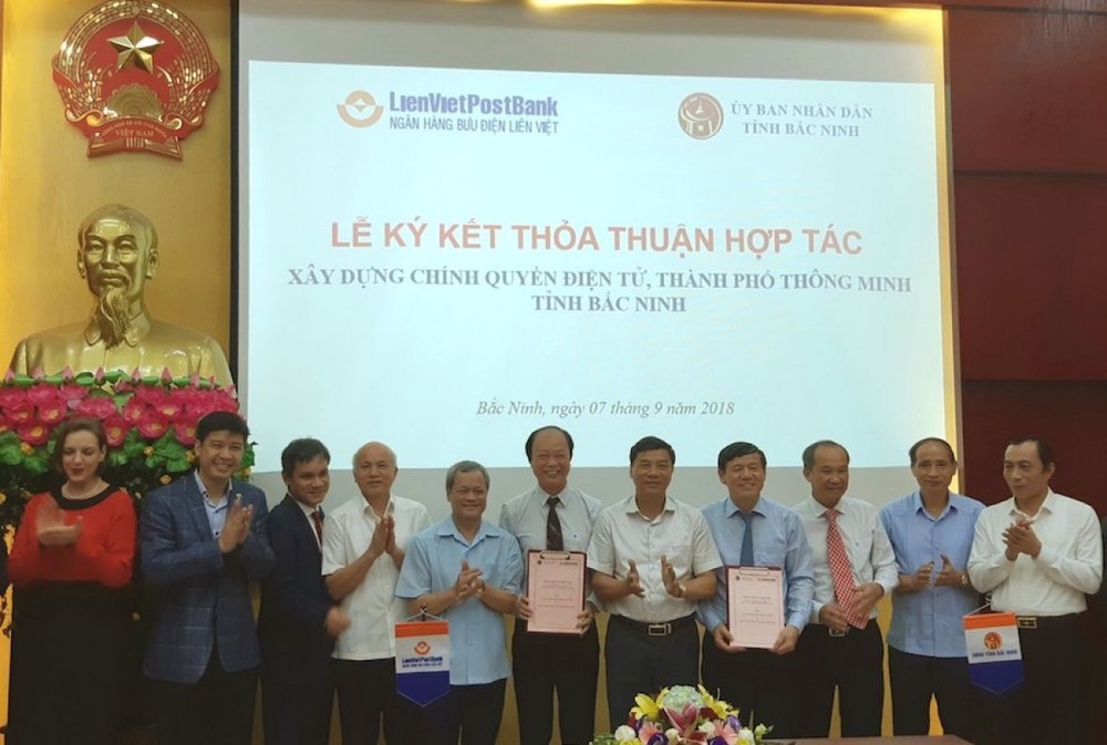 LienvietPostBank hợp tác xây dựng chính quyền điện tử Bắc Ninh