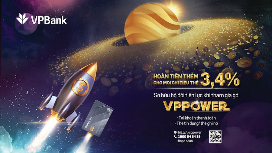VPBank ưu đãi “3 trong 1” cho khách hàng với gói sản phẩm mới VPPower